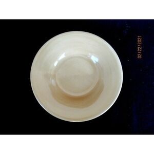 Pottery Barn Sausalito Amber Gold Hand Painted Salad Plate‎